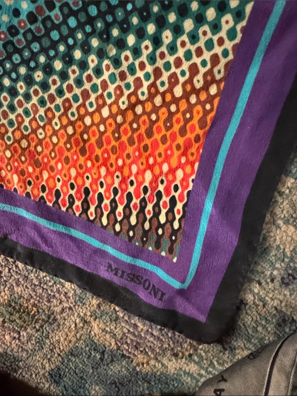 Missoni psychedelic handkerchief